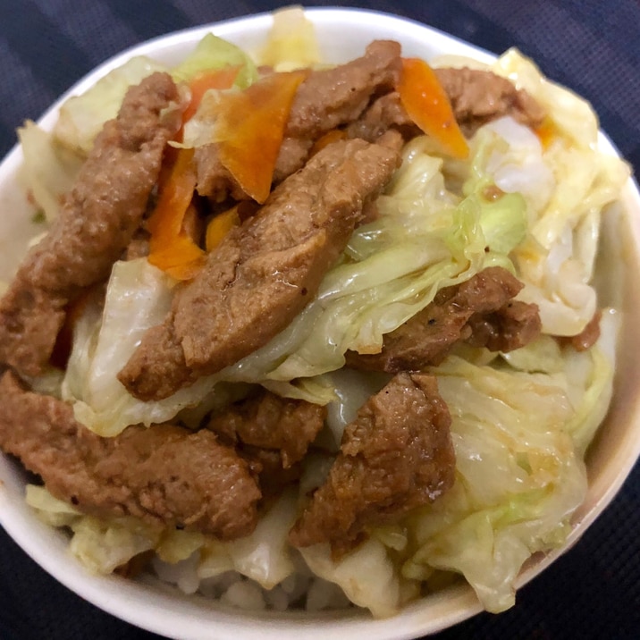 畑のお肉ソイミート使用 キャベツの甘辛炒め レシピ 作り方 By りんりんりん 楽天レシピ 畑のお肉ソイミート使用 キャベツの甘辛炒め レシピ 作り方 By りんりんりん 楽天レシピ